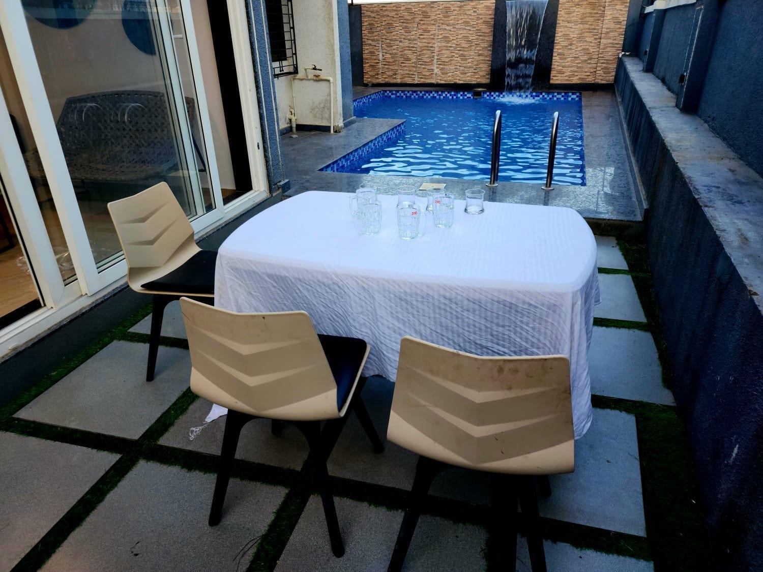 Reunion Ll Swimming Pool Ll Snooker Ll Ac Ll Bbq Ll 3bhk
