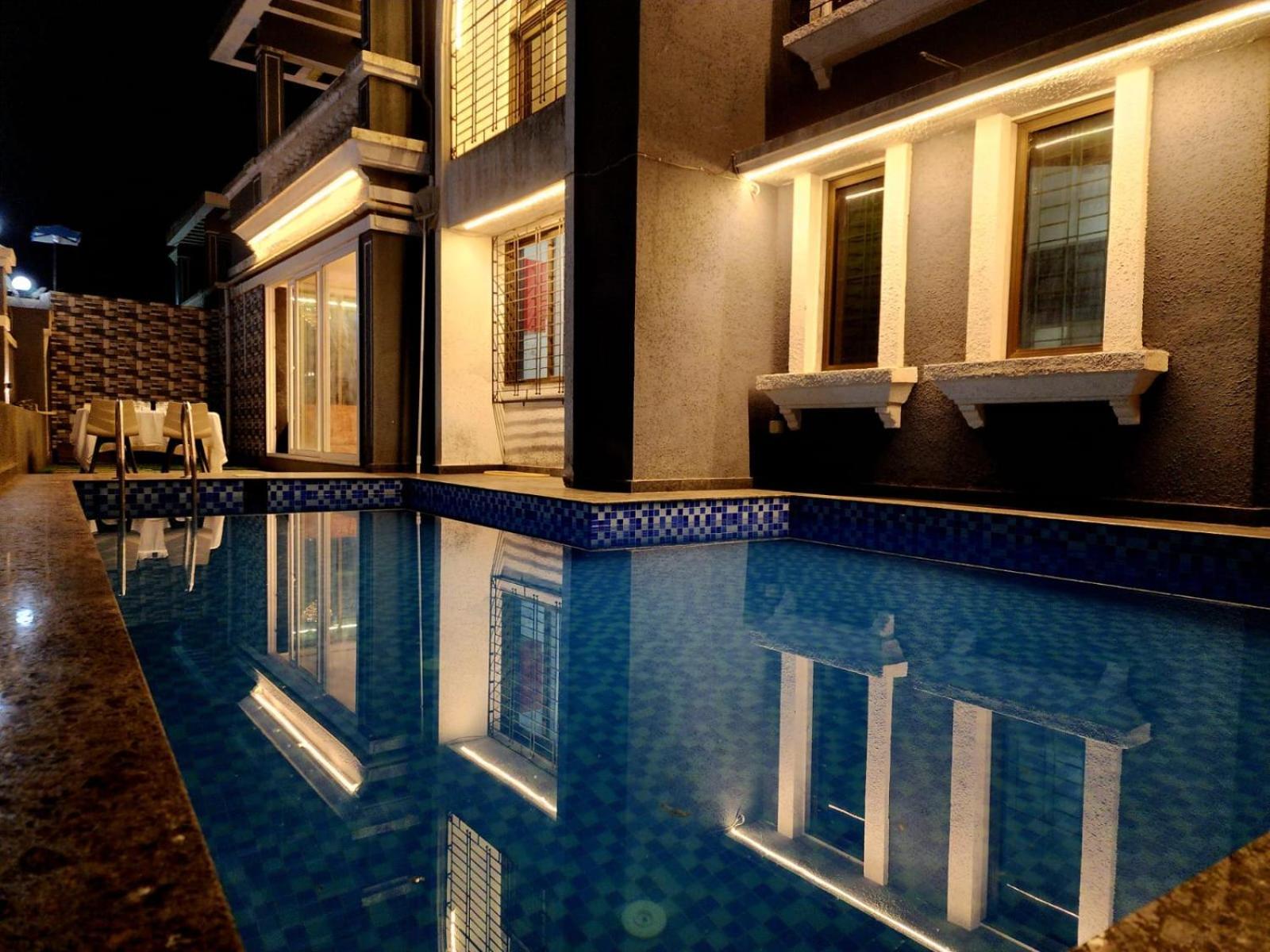 Villa Reunion Ll Swimming Pool Ll Snooker Ll Ac Ll Bbq Ll 3bhk *